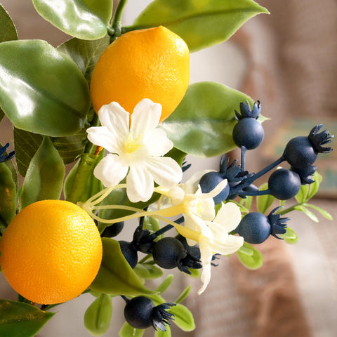 Valery Madelyn vase decor ready lemon picks for centerpieces