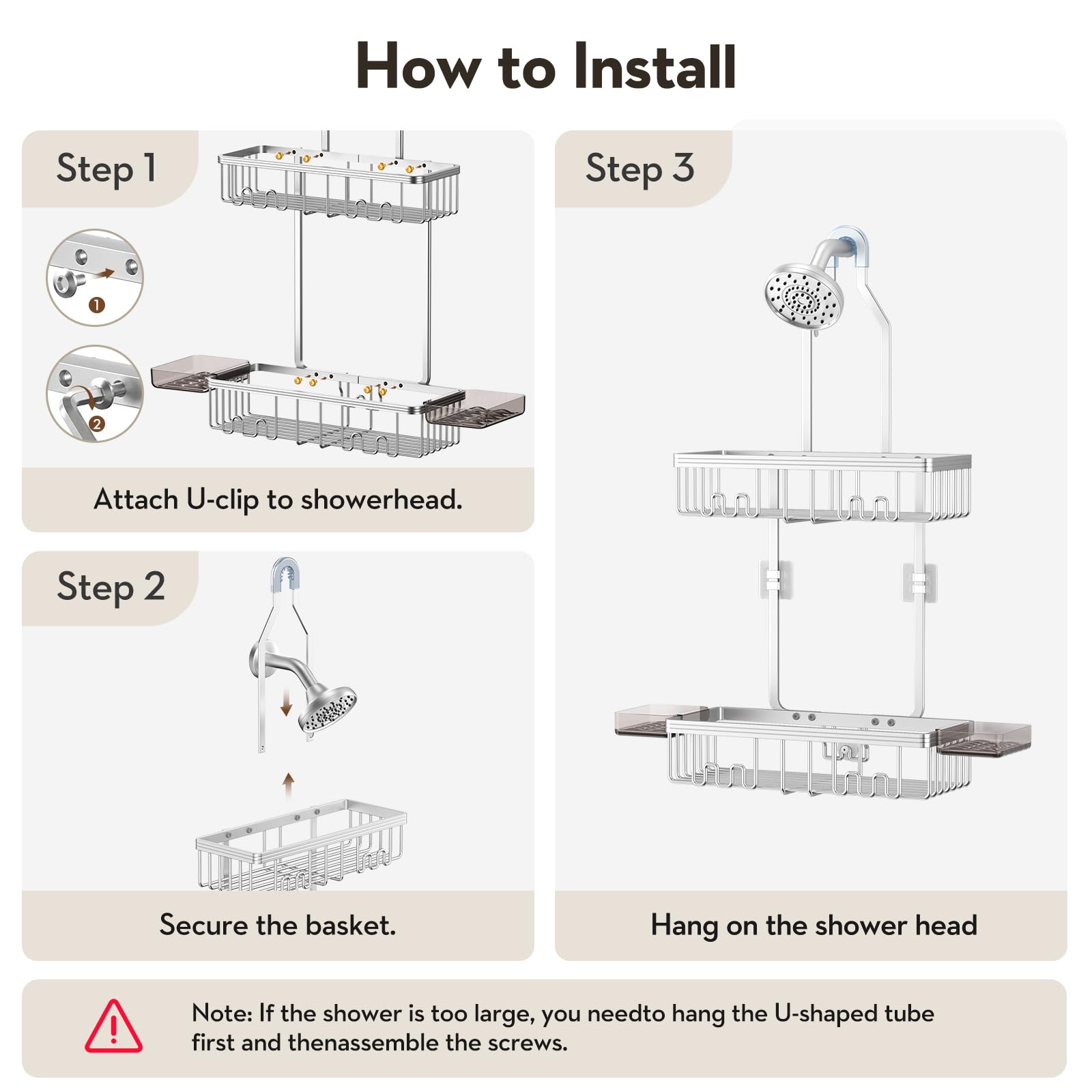 VALORDINE no-drill installation allows quick, tool-free setup.