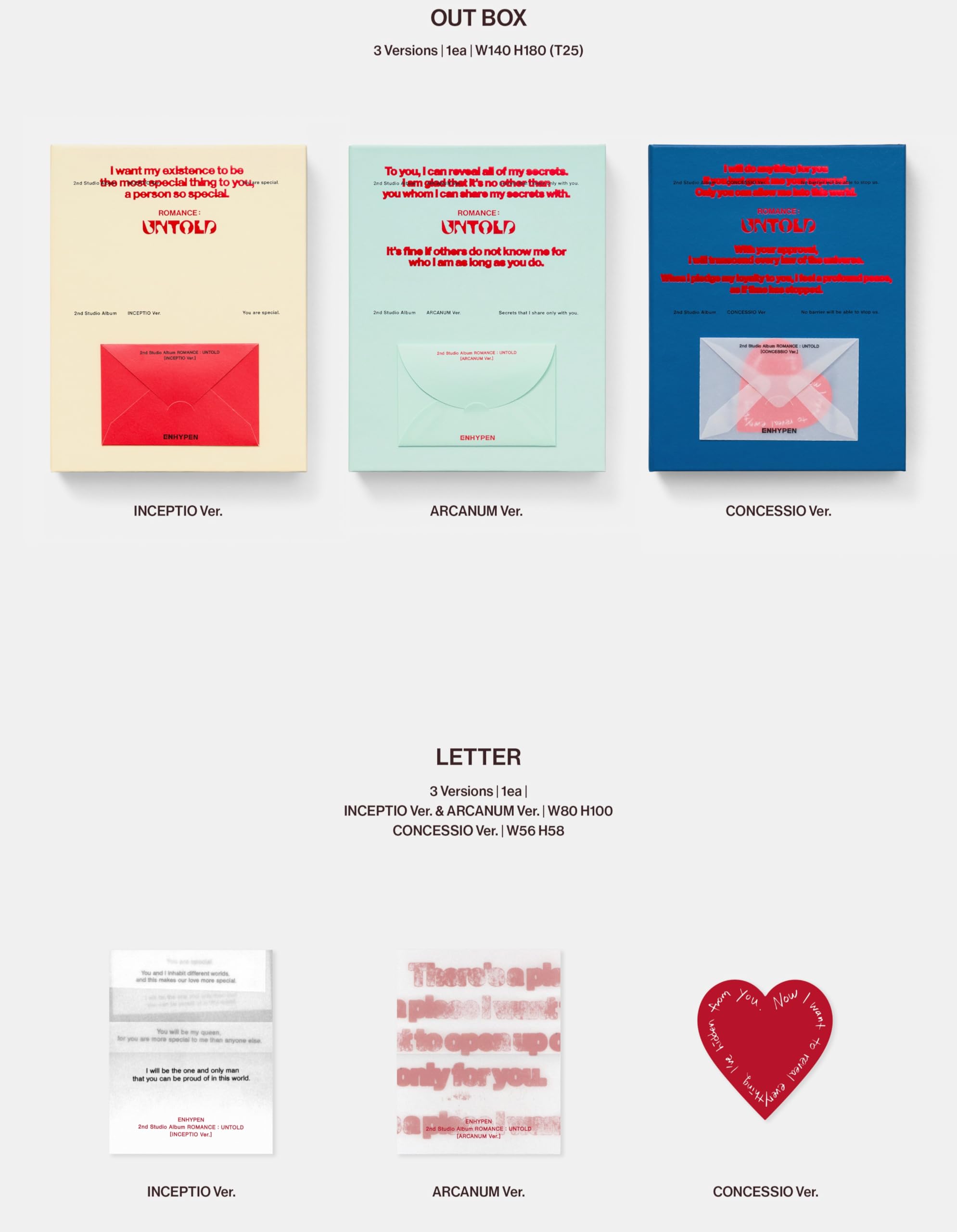 ValueFlag ENHYPEN Romance Untold photobook for immersive memories.