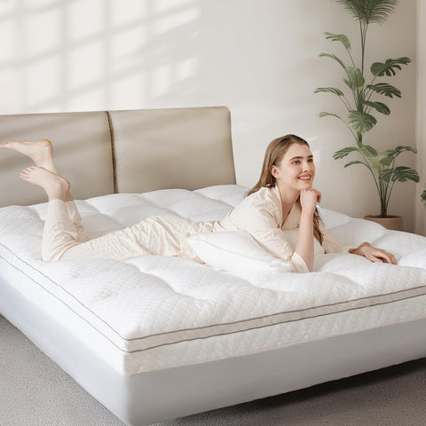 VALUXE full-size 54x75 inches shown for full mattress compatibility.