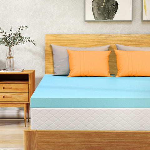VALUXE full topper with 3-inch cooling gel memory foam delivers breathable comfort.