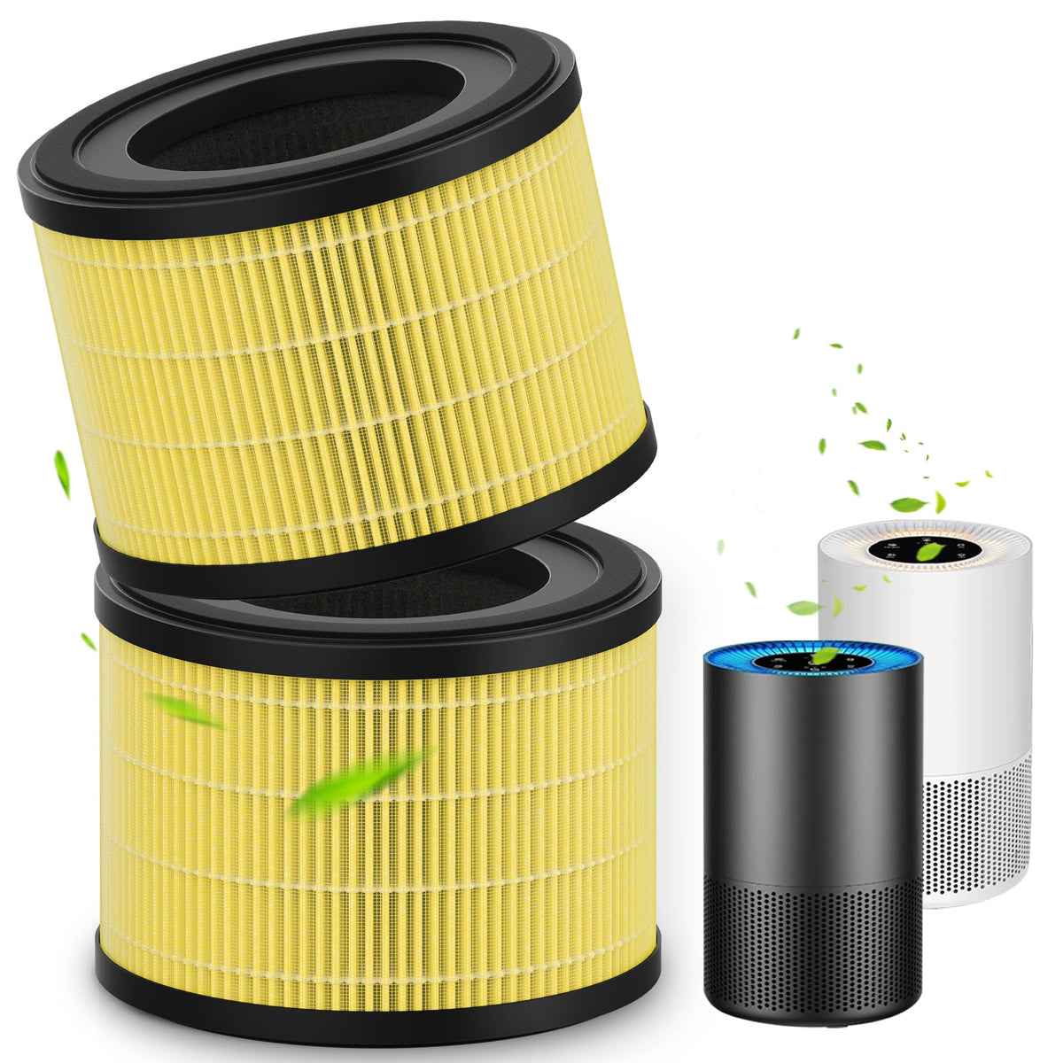 VALZONE AP-S0610L filter pack for easy replacement and better air.