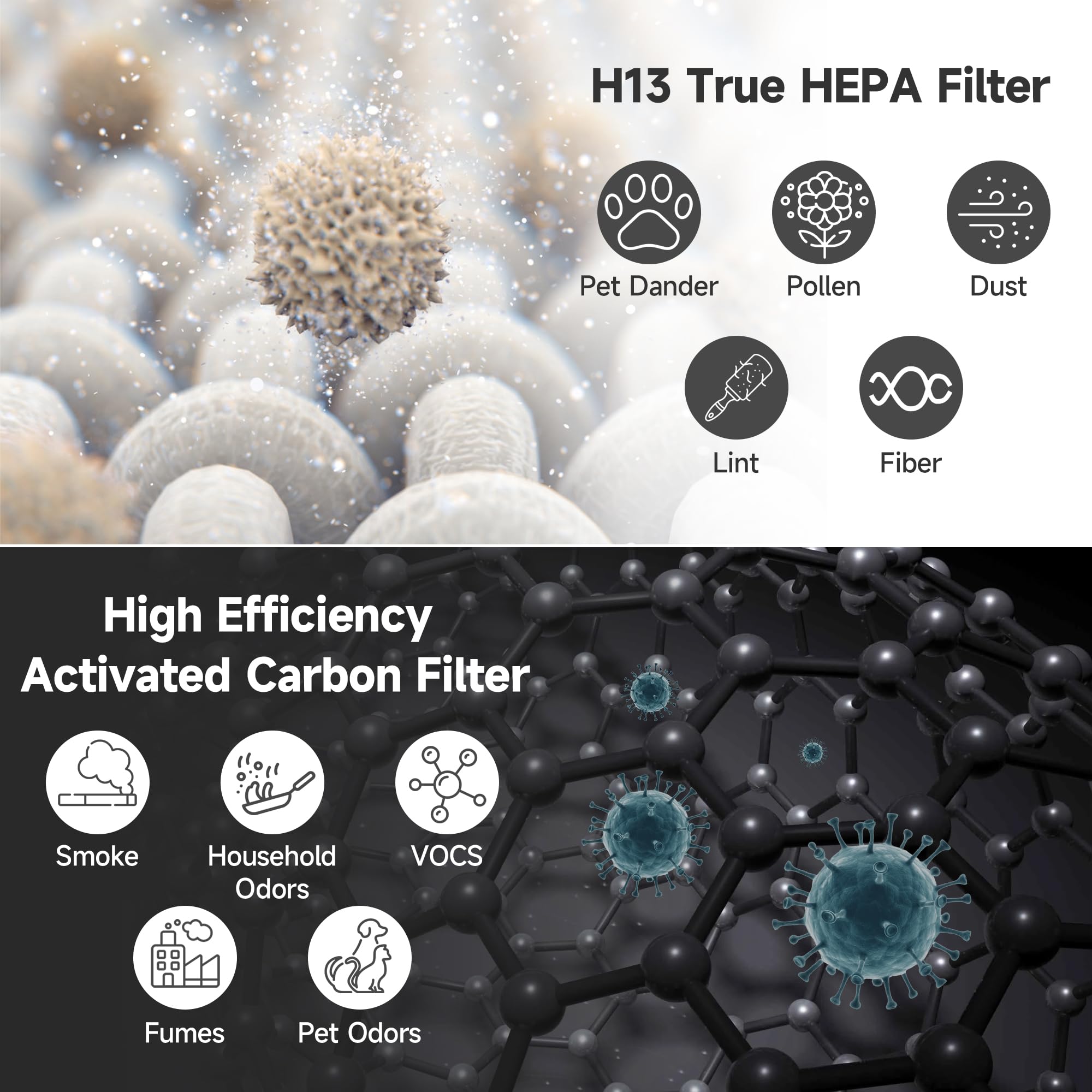 VALZONE Puricare 360 filter packaging – ready-to-use replacement for your purifier