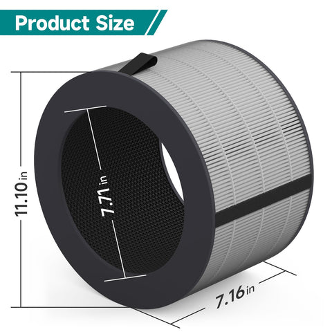 VALZONE Puricare 360 filter – pre-filter detail supports longer purifier life