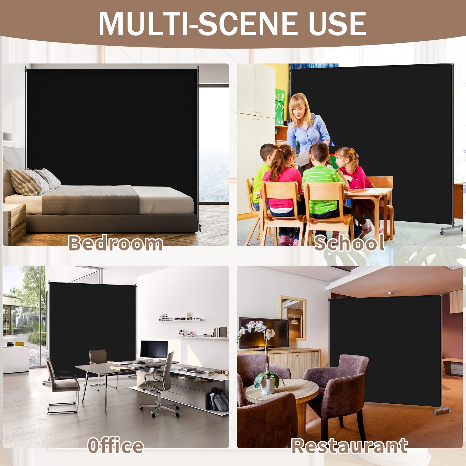 VAMFUTRE no-assembly single-panel design simplifies setup.