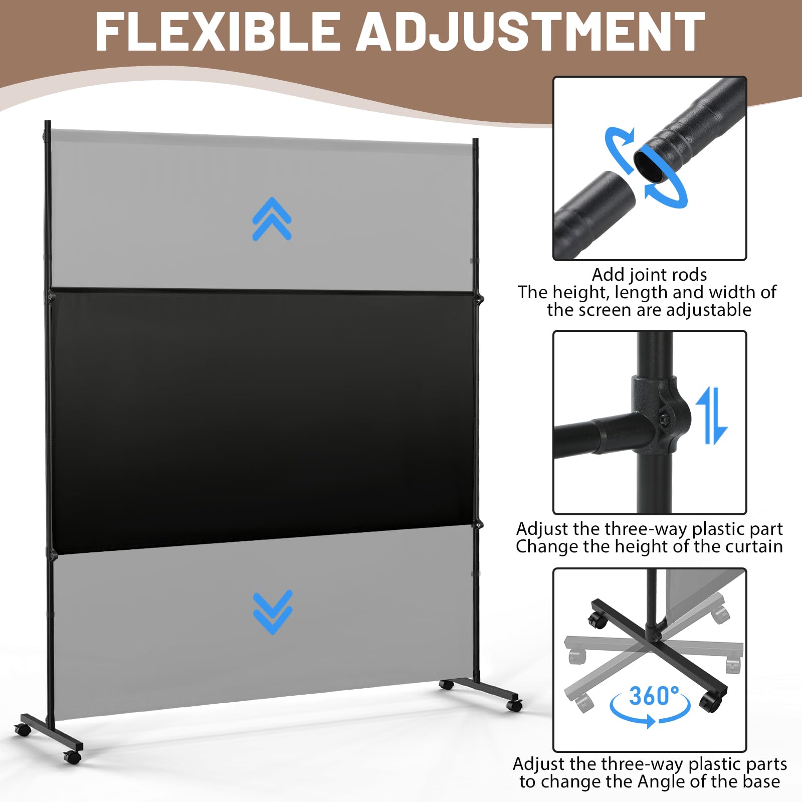 VAMFUTRE privacy screen in restaurant layout supports intimate dining zones.