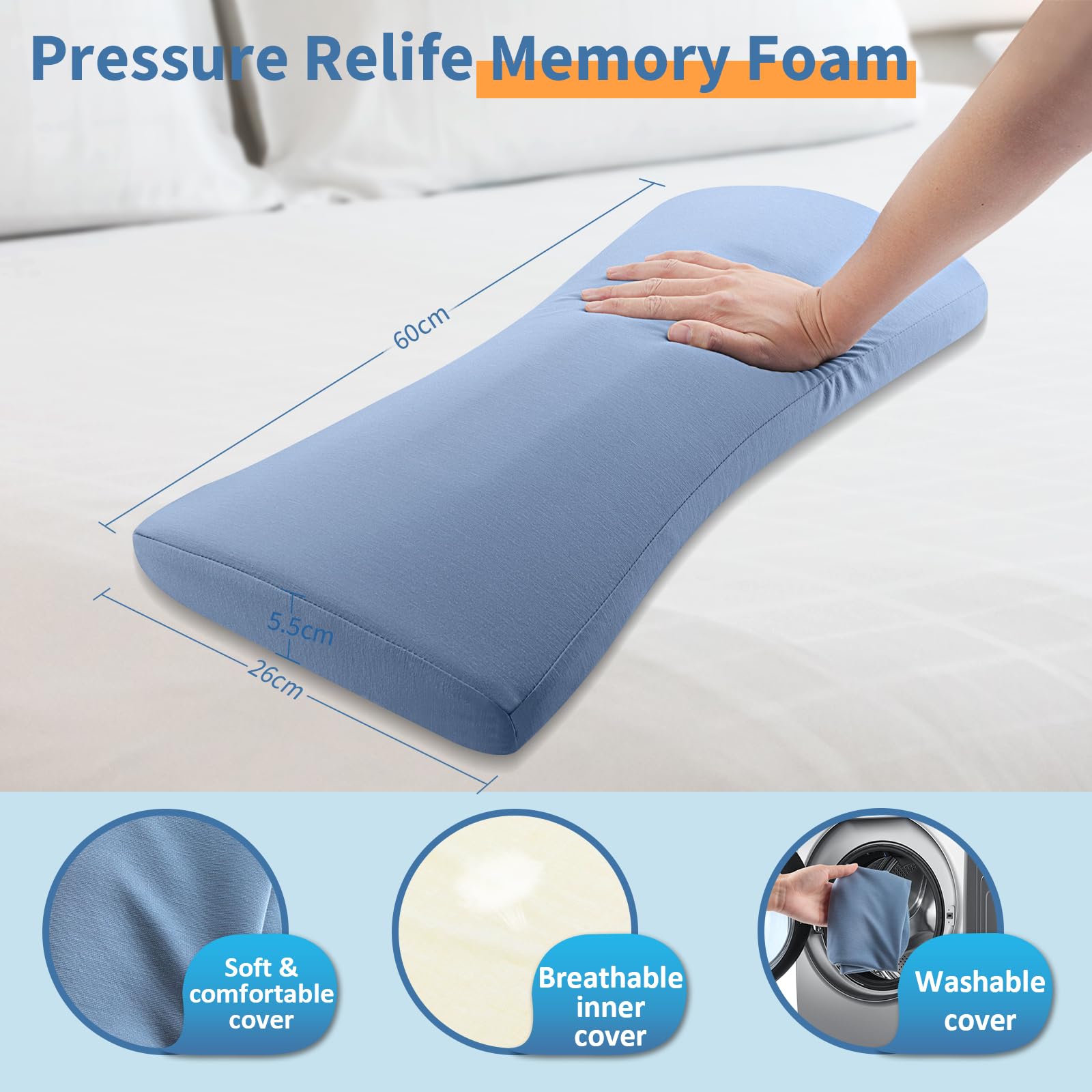 vamorry durable high-density foam maintains support night after night