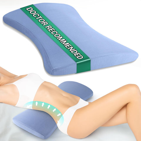 vamorry ergonomic spine alignment pillow promotes proper posture during sleep