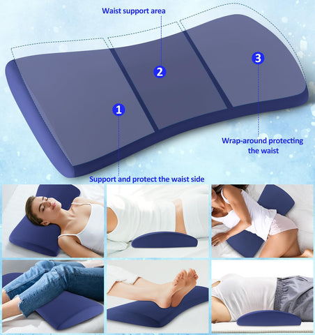 Vamorry versatile bed rest pillow for home, car, and sofa use