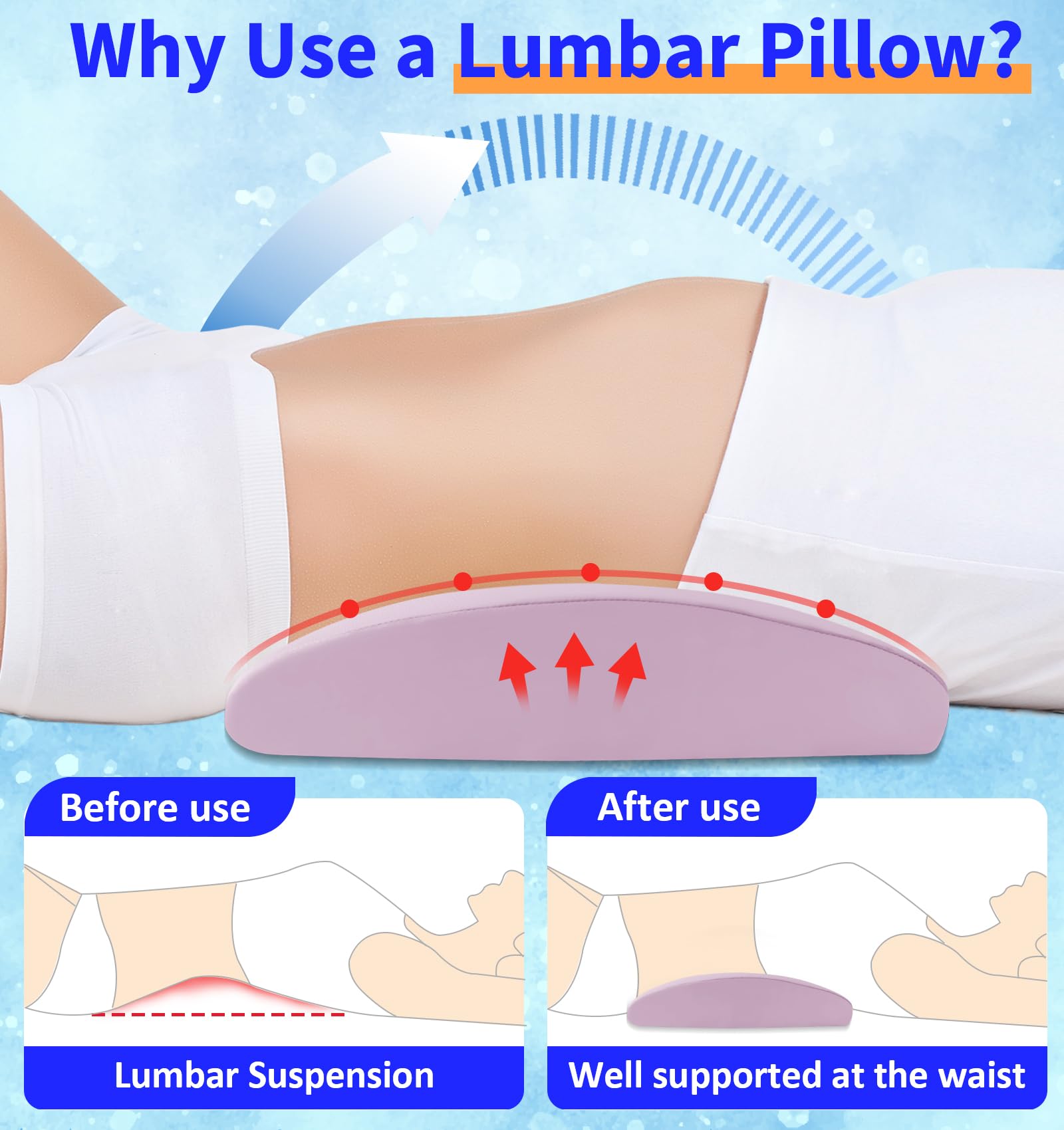 vamorry memory foam core maintains shape for lasting comfort