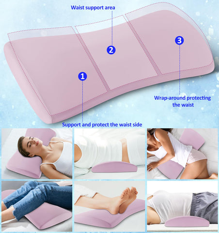 vamorry versatile support behind back or under knees for different positions