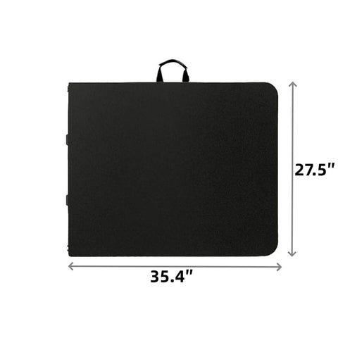 Vampire Killer folds flat for compact trunk storage.