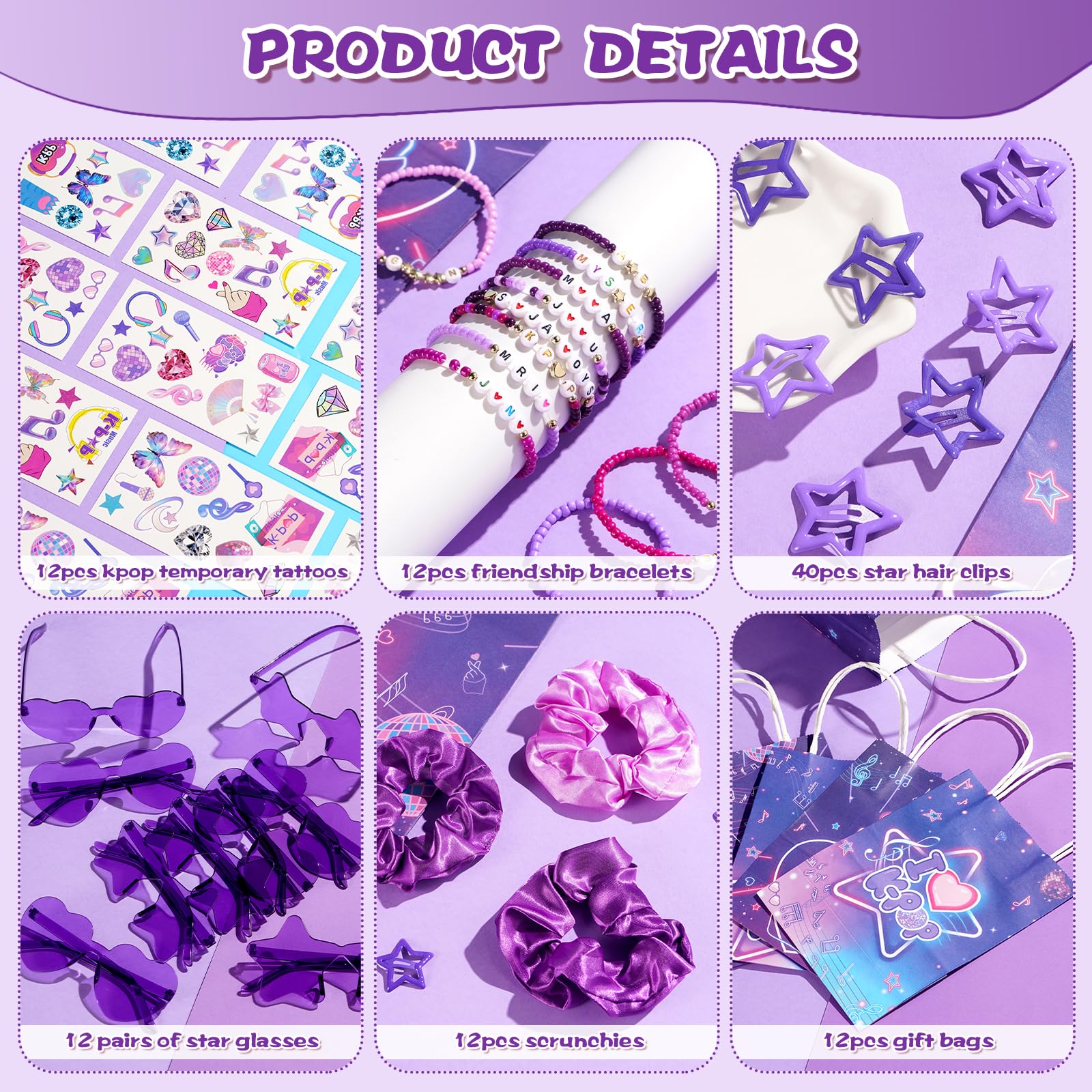 Vanblue friendship bracelets brighten party favors and memories.
