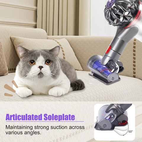 Vanclearidea mini tool cleans car seats and upholstery efficiently
