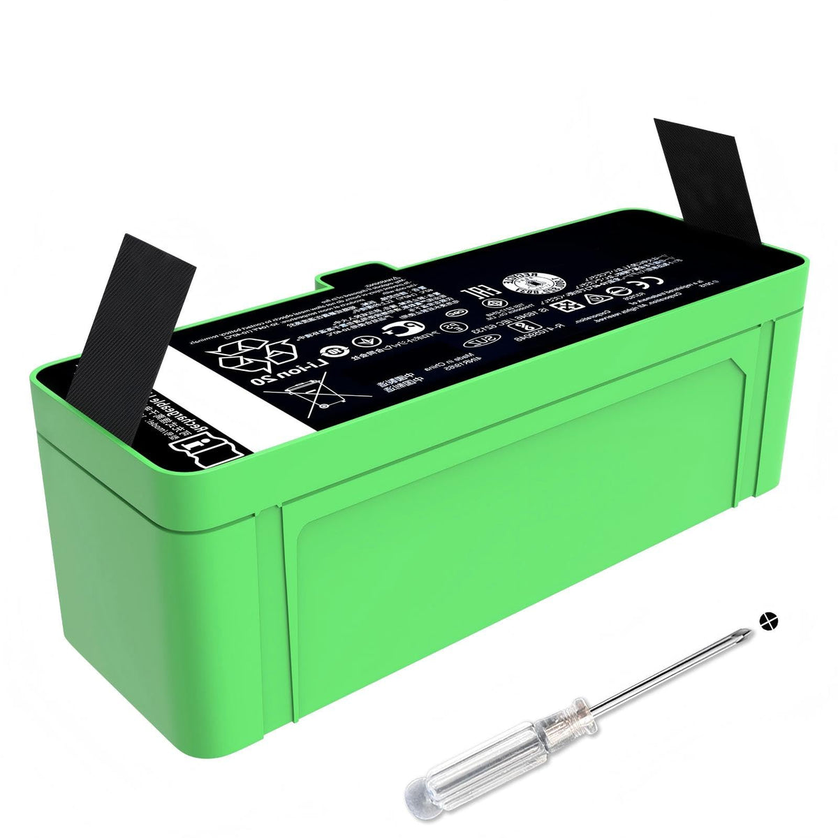 Vanpir Roomba 960 battery for extended cleaning sessions.