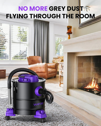 VANPORE HEPA-filter system traps fine dust and protects indoor air quality.