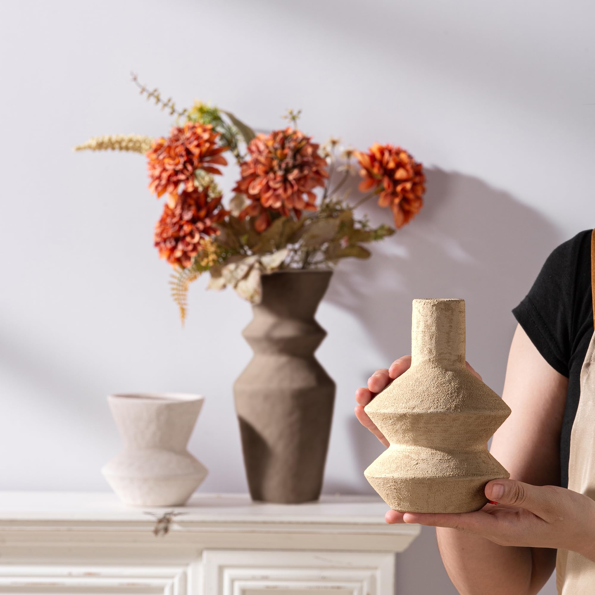Vanselia artful vase decor adds modern whimsy to any room