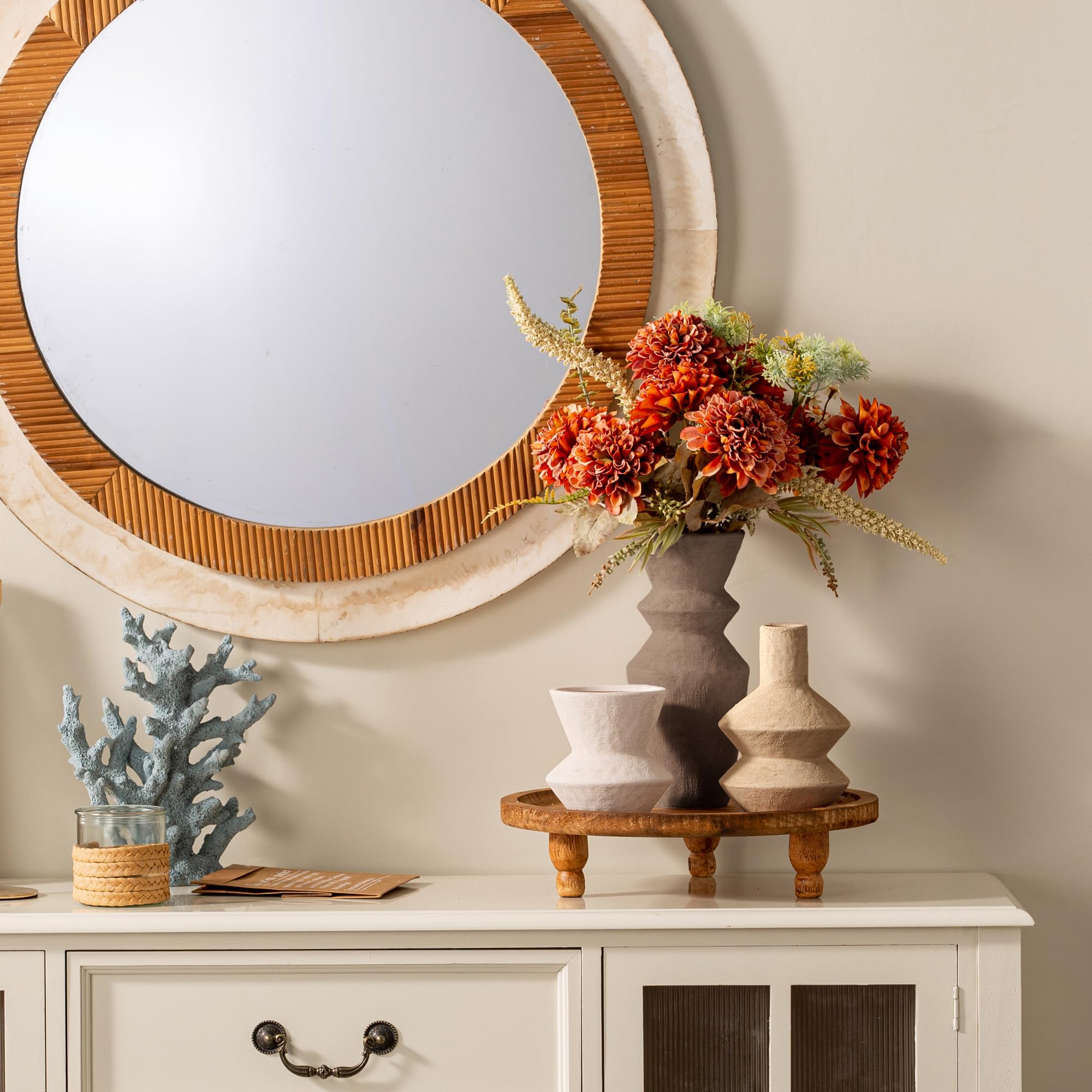 Vanselia centerpiece dining room vases elevate tables with calm elegance