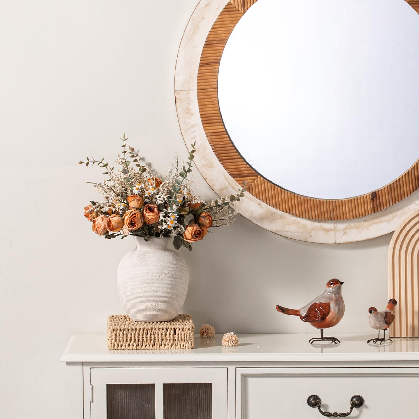 Vanselia vase centerpieces for living rooms or dining areas.