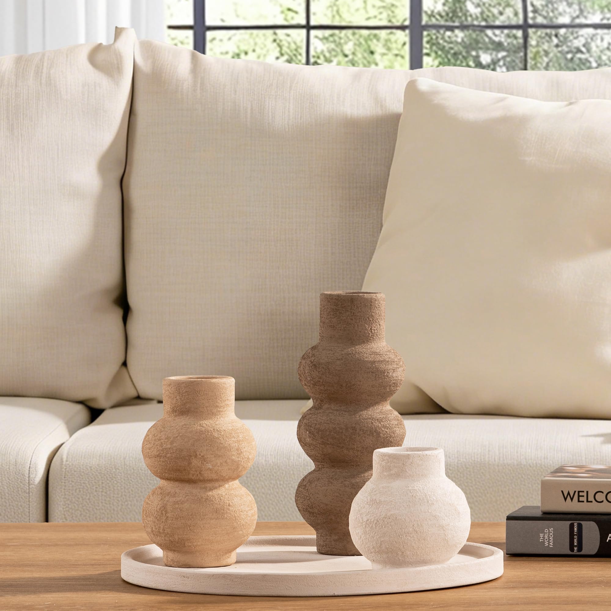 Vanselia vase detail-textured surface highlights artisan craftsmanship