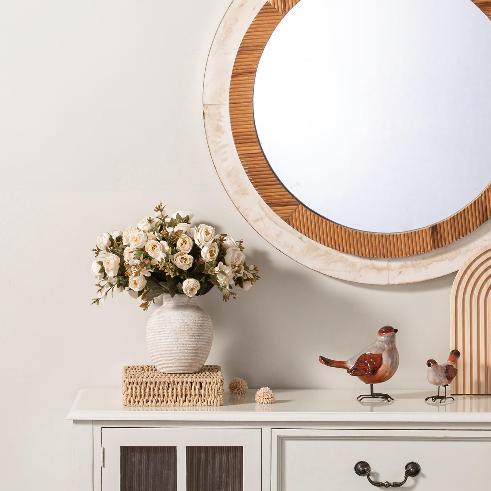Vanselia rustic farmhouse vase, adds timeless charm to any room