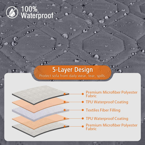 VANSOFY easy-care cover is machine washable for quick cleaning
