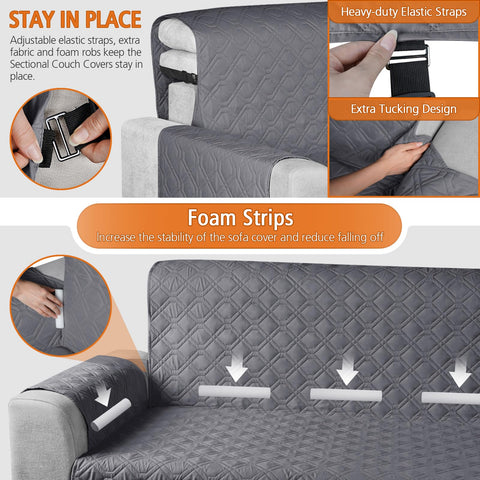 VANSOFY durable fabric withstands pet claws and daily use