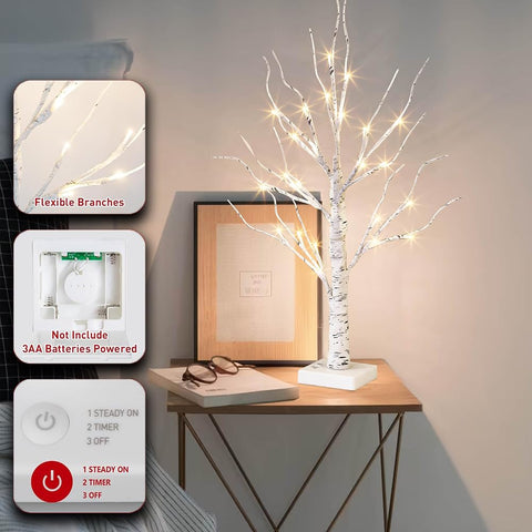 Vanthylit decor suited for living rooms and mantels with a cozy glow