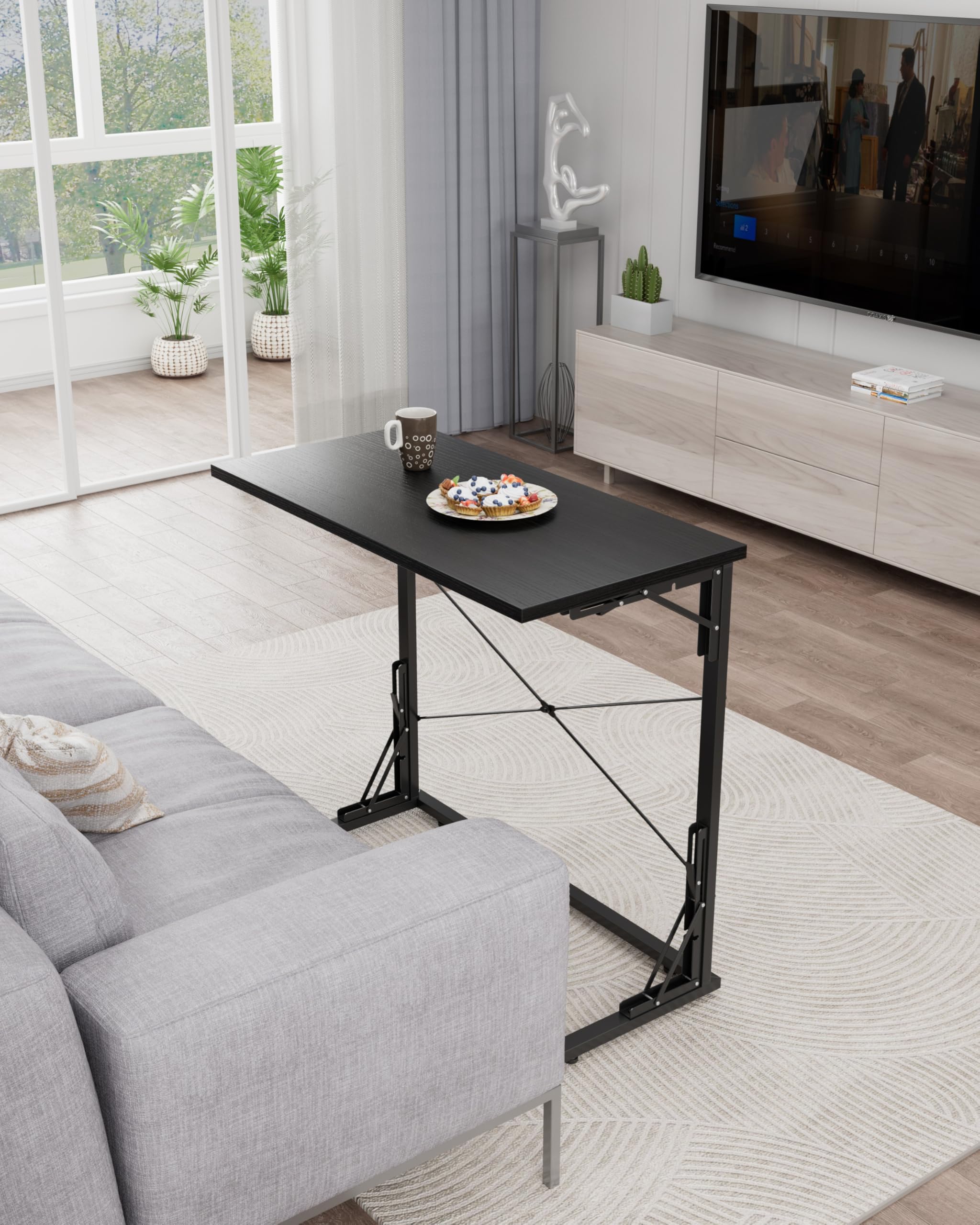 Vantic metal-frame with X-triangular support ensuring stable typing and writing.