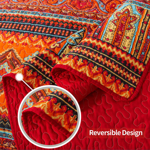 VAPUTAR three-layer quilt construction emphasizes durability and long-lasting comfort