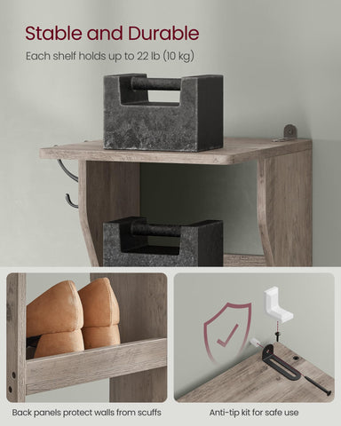 Anti-tip kit adds safety for busy homes.