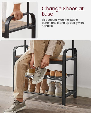 VASAGLE anti-tip kit adds stability for a safer entryway.