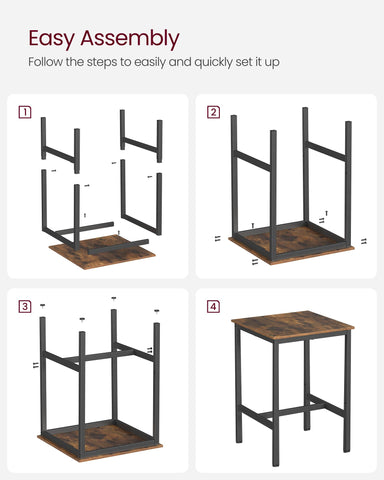 VASAGLE assembly-included package makes setup quick and straightforward.