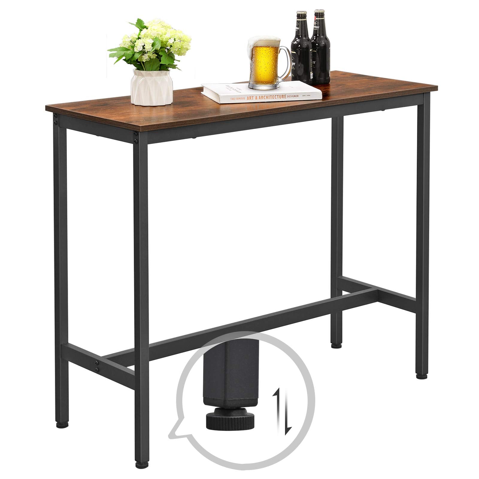 VASAGLE bar table ready for living room gatherings and parties