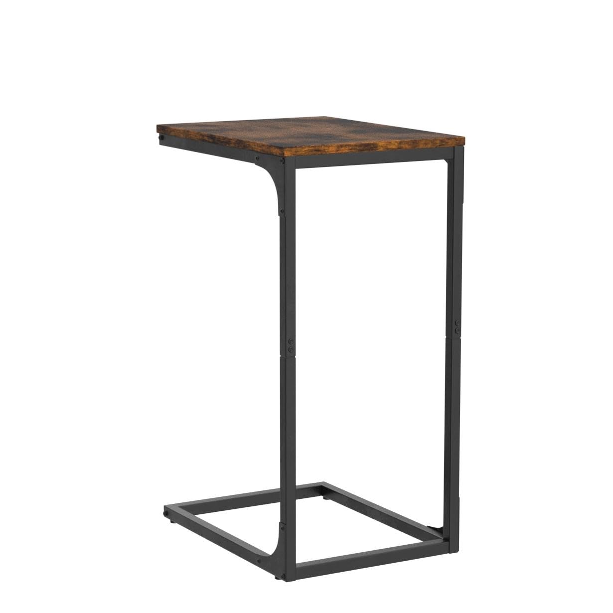 VASAGLE C-Shaped End Table set 2 laptop-ready surface for on-couch work