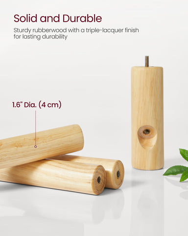 VASAGLE Coat Rack main pole and base emphasize stability for reliable use.