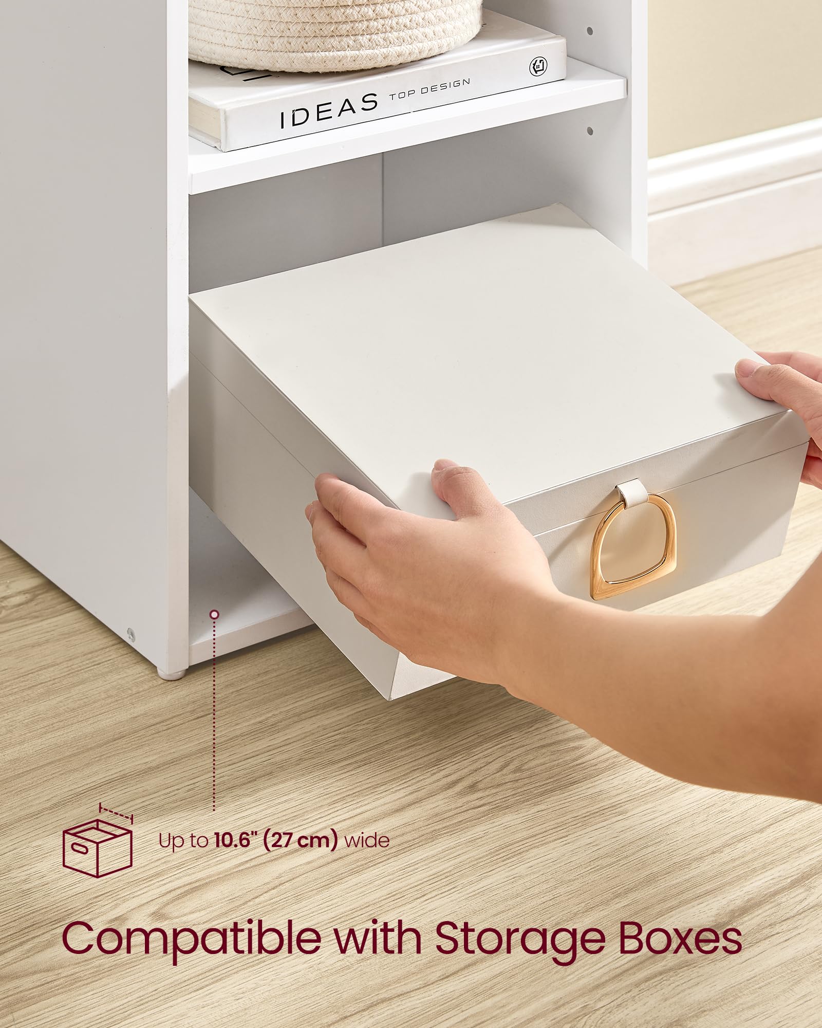 VASAGLE Custos home office storage shelf organized workspace