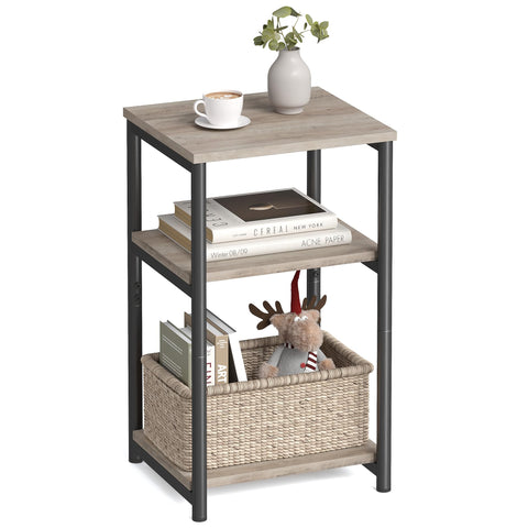 VASAGLE end table top view showing compact surface for daily use