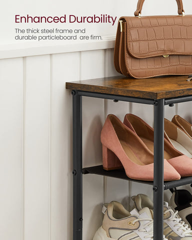 VASAGLE compact footprint fits apartments and dorms without crowding.