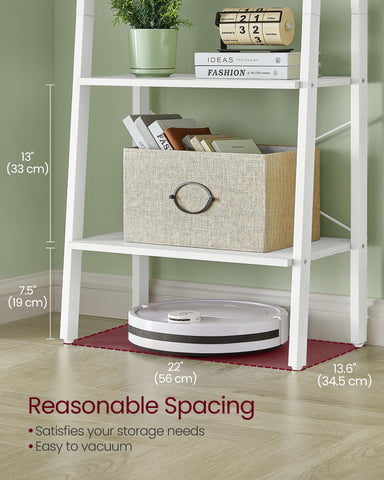 VASAGLE kitchen organizer shelf fits utensils and small appliances.