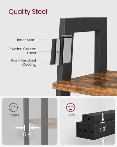 VASAGLE ladder shelf kitchen organization for utensils and tools