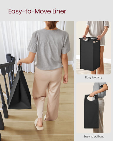 VASAGLE four adjustable feet ensuring level placement on any surface.
