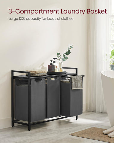VASAGLE removable bags designed for easy washing.