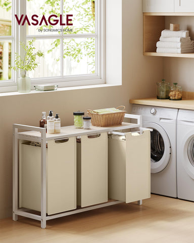VASAGLE removable bags making washing simple and sag-free