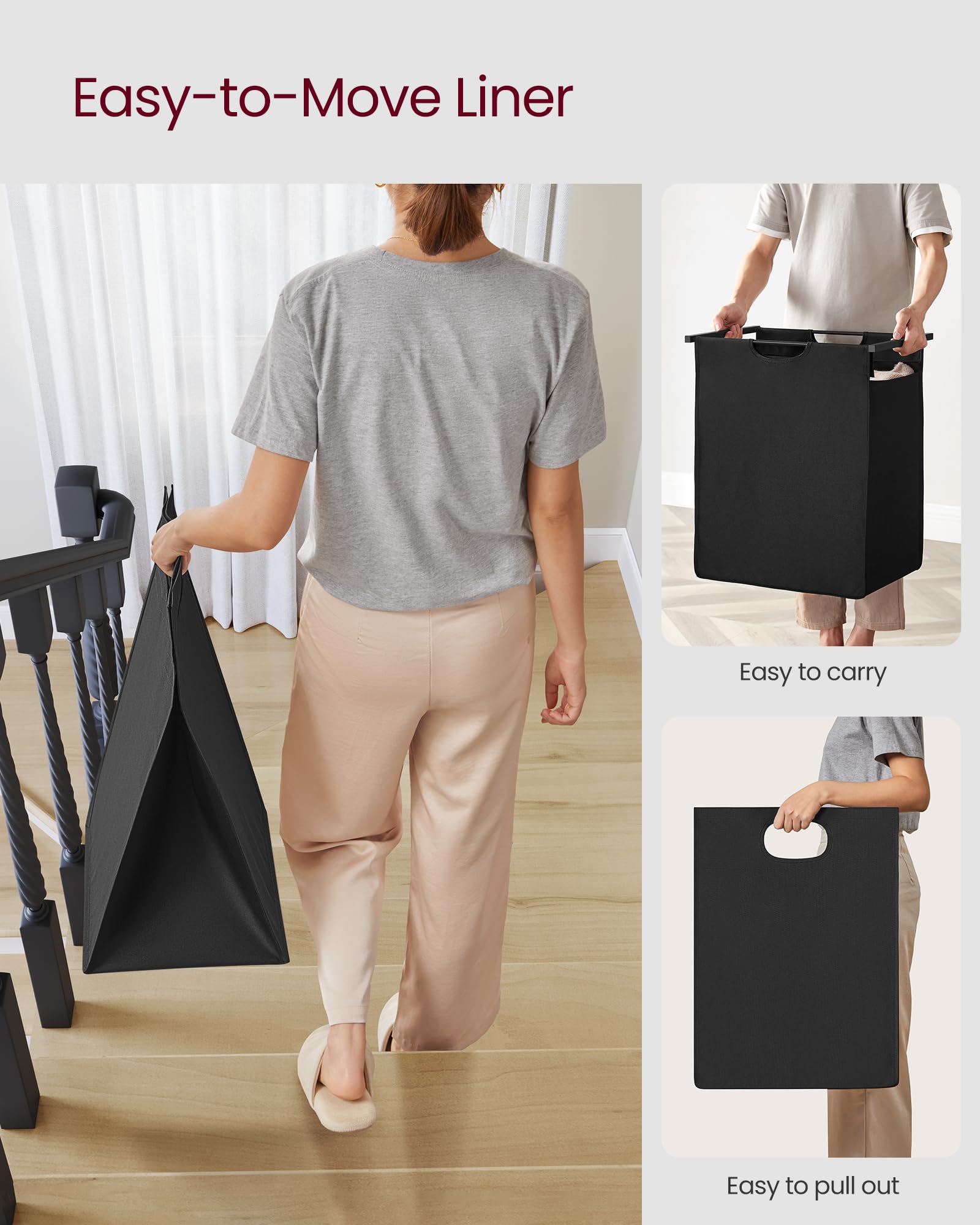 Versatile placement in laundry room, bathroom, or bedroom