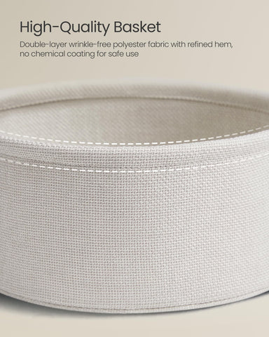 VASAGLE LILEA adjustable feet protect floors and keep stability.