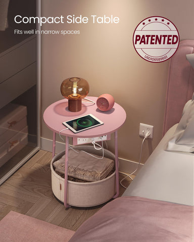 Integrated charging station with two outlets and two USB ports