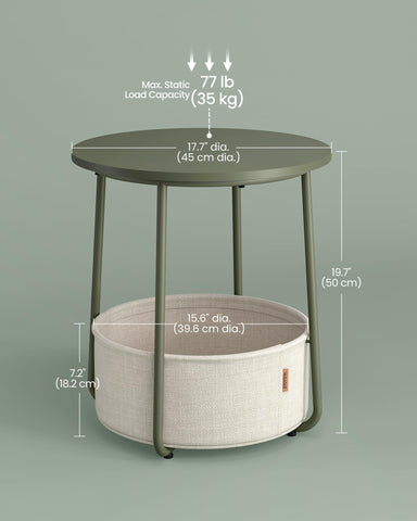 VASAGLE LILEA compact layout ideal for tight spaces and multifunctional surfaces.