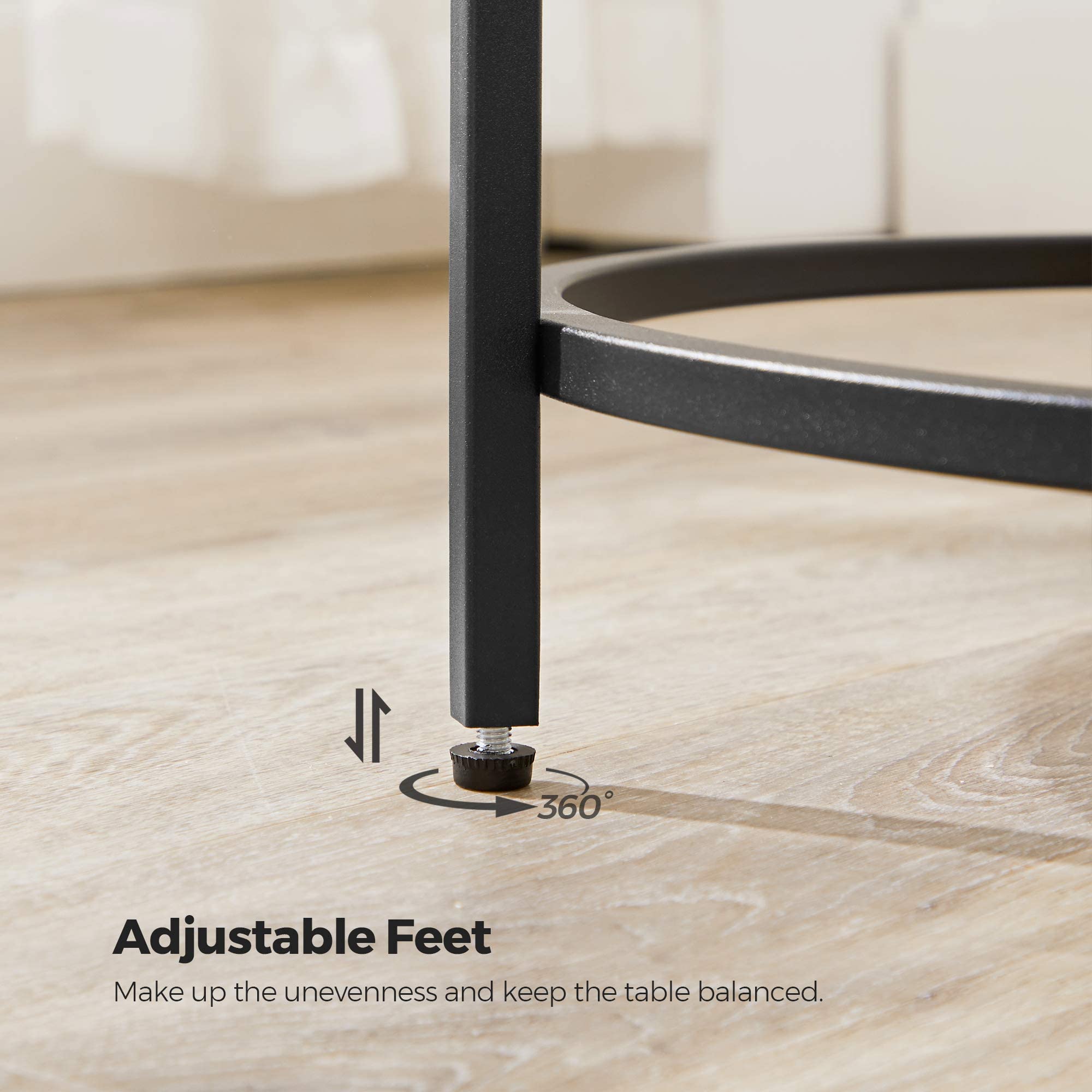 VASAGLE 88 lb load capacity supports daily use