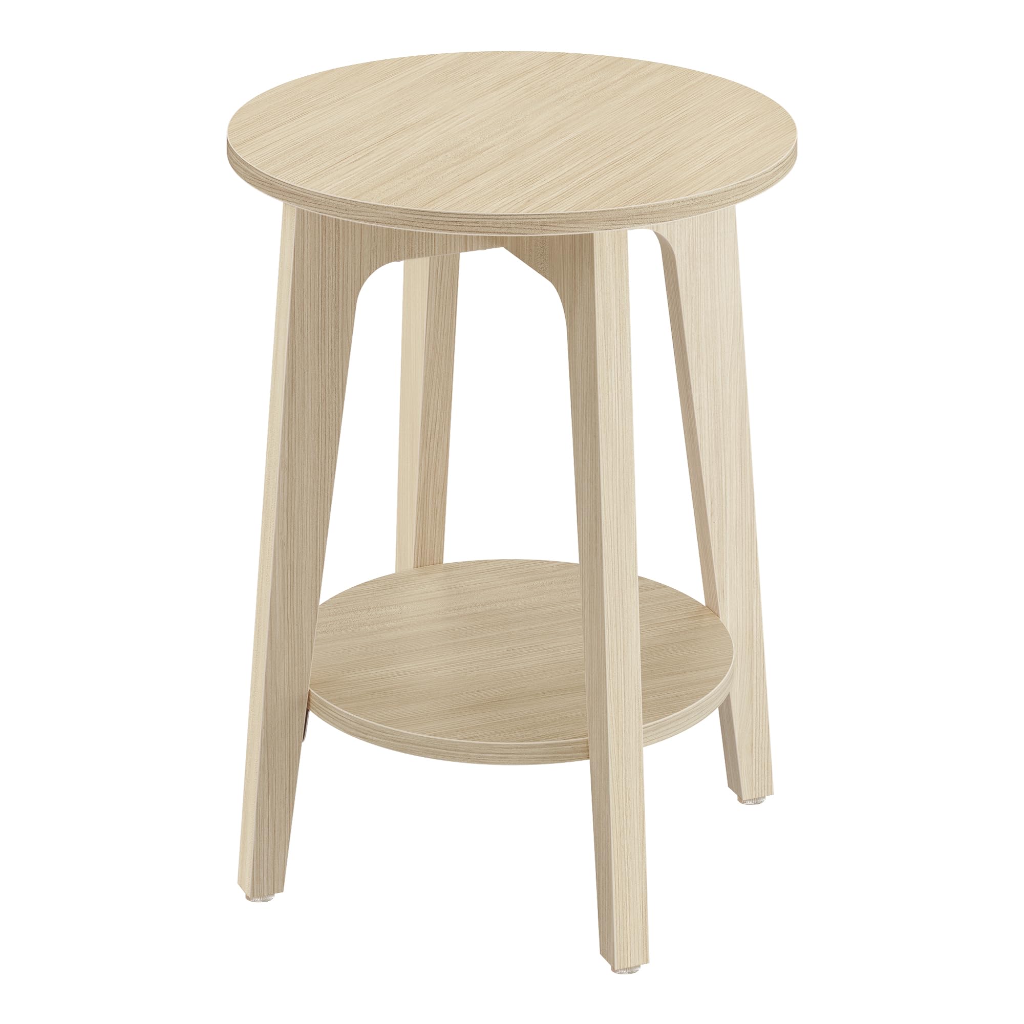 VASAGLE MAEZO side table in living room setup beside armchair.